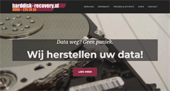 Desktop Screenshot of harddisk-recovery.nl