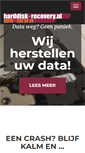Mobile Screenshot of harddisk-recovery.nl